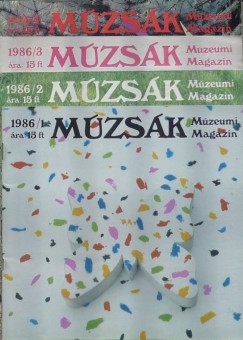 Nemes Ivn   (Szerk.) - Mzsk Mzeumi Magazin 1986 (1-4)