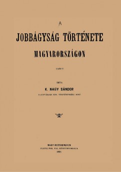 K. Nagy Sndor - A jobbgysg trtnete Magyarorszgon