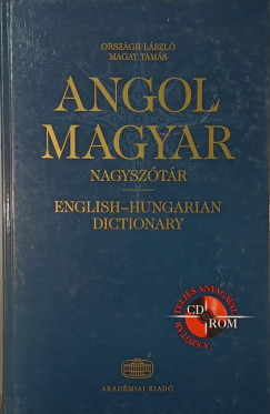 Magay Tams - Orszgh Lszl - Angol - magyar nagysztr +CD