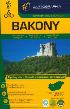 Szalamonidesz Sándor   (Szerk.) - Szigeti Borbála   (Szerk.) - Bakony turistakalauz 1:40 000