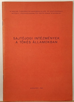 Sajtójogi intézmények a tőkés államokban