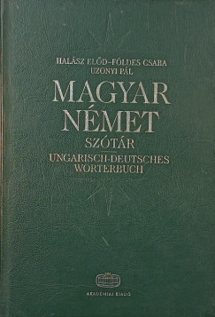 Földes Csaba - Halász Előd - Uzonyi Pál - Magyar - német kéziszótár + CD