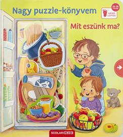 Mila Rulff - Nagy puzzle-knyvem - Mit esznk ma?