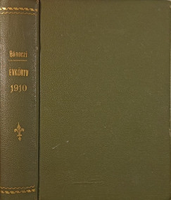 Bnczi Jzsef   (Szerk.) - Az Izr. Magyar Irodalmi Trsulat Kiadvnyai XXXI. vknyv 1910.
