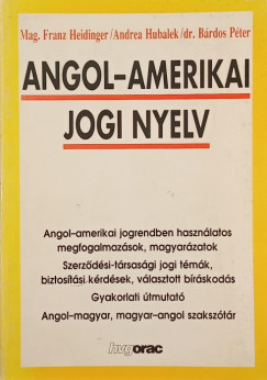 Angol-amerikai jogi nyelv