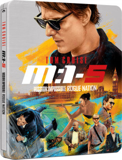 Christopher Mcquarrie - M:I-5 Mission: Impossible  - Titkos nemzet - limitlt, fmdobozos vltozat (steelbook) - 4K UltraHD + Blu-ray + bnuszlemez