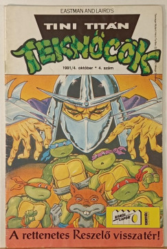 Tini Titán Teknőcök 1991/4. október 4. szám