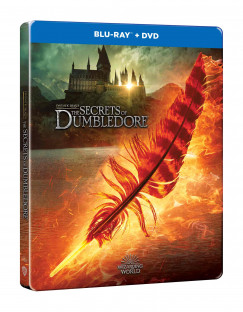 David Yates - Legends llatok - Dumbledore titkai - "Phoenix Feather" steelbook - Blu-ray + DVD