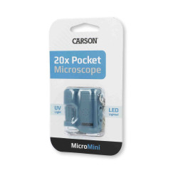 Szafari z�ld 20x nagy�t�s� mikroszk�p led f�nnyel (Carson)
