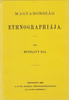 Hunfalvy Pl - Magyarorszg ethnographija