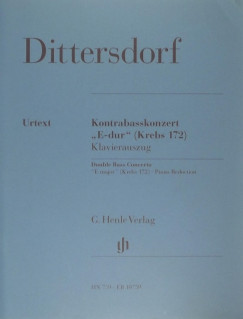Karl Ditters Von Dittersdorf - Kontrabasskonzert ,,E-dur" (Krebs 172)