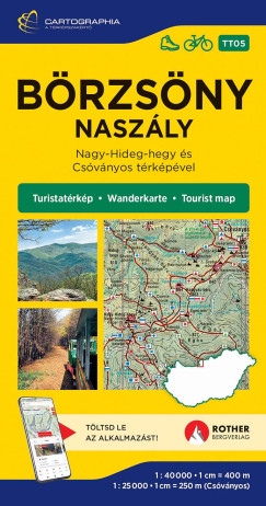 Börzsöny turistatérkép