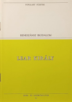 William Shakespeare - Lear kir�ly