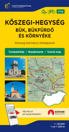 Kszegi-hegysg turistatrkp