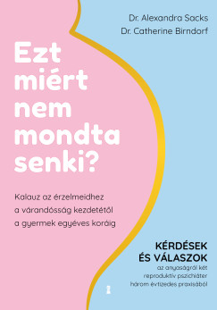 Ezt miért nem mondta senki? - Kalauz az érzelmeidhez a várandósság kezdetétől a gyermek egyéves koráig