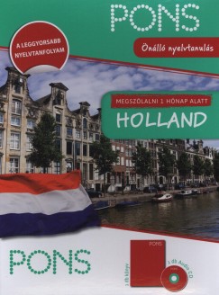 Berna De Boer - Birgit Lijmbach - PONS Megszlalni 1 hnap alatt - Holland - Knyv + Audio CD