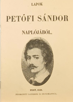 Lapok Petőfi Sándor naplójából
