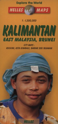 Kalimantan / Borneo 1:1 500 000 trkp