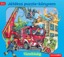 Steffi Korda - Játékos puzzle-könyvem: Tűzoltóság