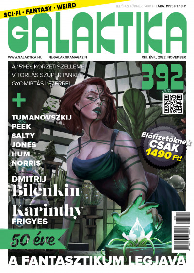 Németh Attila  (Szerk.) - Galaktika Magazin 392. szám - 2022. november