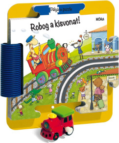 Plya s puzzle - Robog a kisvonat!