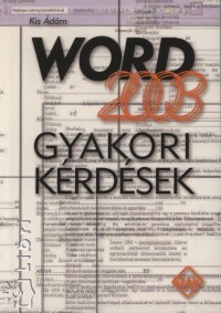 Kis dm - Word 2003 - Gyakori krdsek