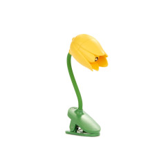 BALVI 28087 Tulipán könyvlámpa, sárga