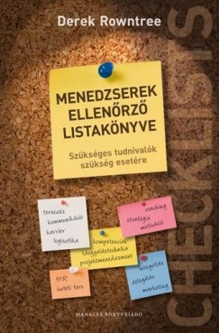 Derek Rowntree - Menedzserek ellenrz listaknyve