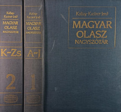 Koltay-Kastner Jen�   (Szerk.) - Magyar- olasz nagysz�t�r + olasz-magyar nagysz�t�r
