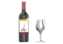 Bor �s borospoh�r, fekete/ez�st