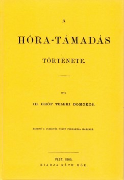 Teleki Domokos - A Hra-tmads trtnete