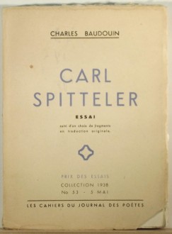 Charles Baudouin - Carl Spitteler