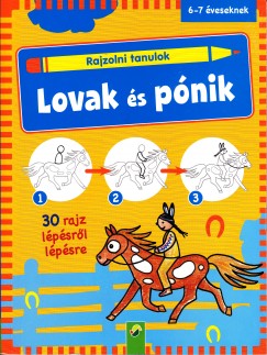 Rajzolni tanulok - Lovak és pónik