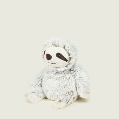 Lajhár, mikrózható Junior 9' WARMIESŽ plüss (hűthető, melegíthető, levendulás)