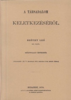 Bethy Leo - A trsadalom keletkezsrl