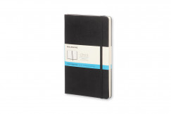 Moleskine notesz - QP066 kemény fekete "L" pontozott