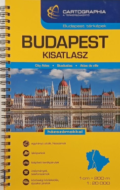 Szalamonidesz Sándor (Szerk.) - Szigeti Borbála (Szerk.) - Budapest kisatlasz 1:20 000