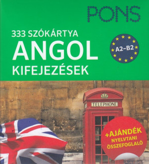 Bikics Milán - Eff Balázs - PONS szókártya ANGOL kifejezések A2-B2
