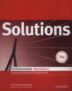 Paul A. Davies - Tim Falla - Solutions - Pre-Intermediate - Munkaf�zet