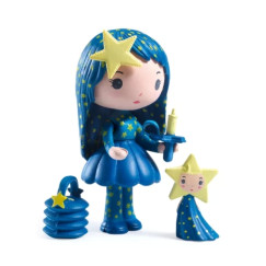 Lujzi és a Csillagfény, TINYLY álomvilág figura (DJECO, Luz & Light, 7,5 cm)