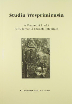 Studia Wesprimiensia VI. I.-II.