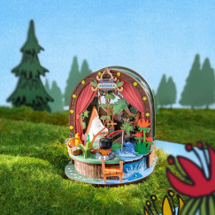 Snorkmaiden Kertipartija, 3D építőkészlet, 105 db-os