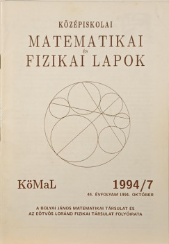 Kzpiskolai Matematikai s Fizikai Lapok