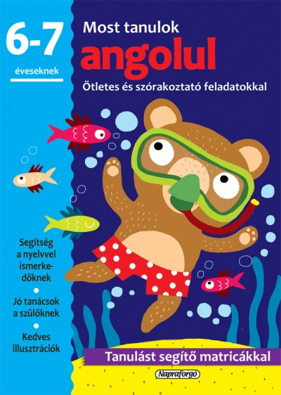 - Most tanulok... angolul - 6-7 éveseknek
