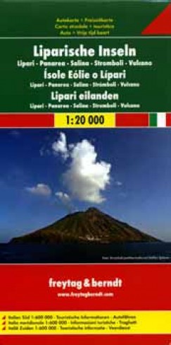 Lipari-szigetek 1:20 000