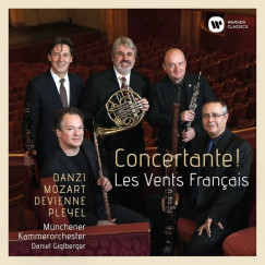 Les Vents Francais - pahud emmanuel - Concertante - Mozart, Devienne, Danzi - Fűvós Művek - CD