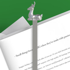 Szarvas, ez�st  - F�m k�nyvjelz�