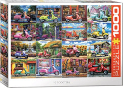 Chris Bigelow - 16 Robogó,1000 db-os puzzle (EUROGRAPHICS,6000-5916)
