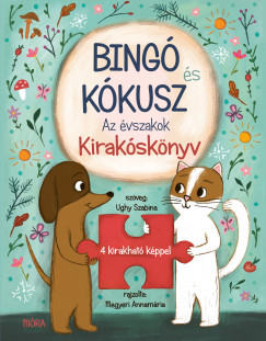 Ughy Szabina - Bingó és Kókusz - Az évszakok - Saját fejlesztésű puzzle könyv