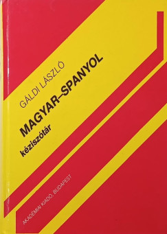 Gáldi László - Magyar-spanyol kéziszótár
